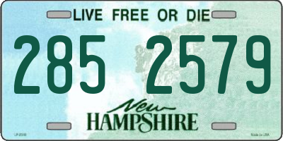 NH license plate 2852579