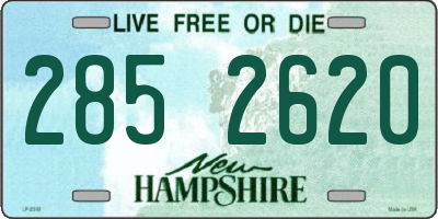 NH license plate 2852620