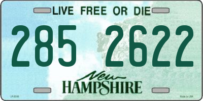 NH license plate 2852622