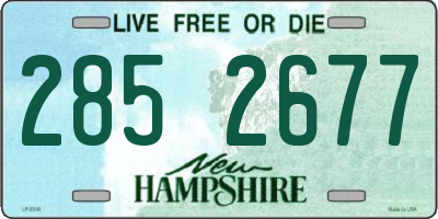 NH license plate 2852677