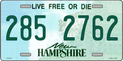 NH license plate 2852762
