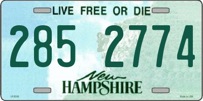 NH license plate 2852774