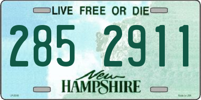 NH license plate 2852911