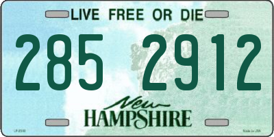 NH license plate 2852912