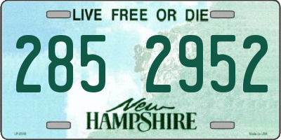 NH license plate 2852952