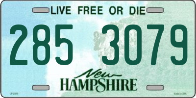 NH license plate 2853079