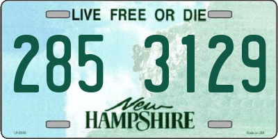 NH license plate 2853129