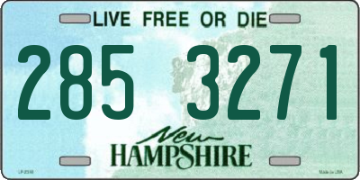 NH license plate 2853271