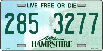 NH license plate 2853277