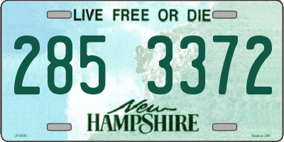 NH license plate 2853372