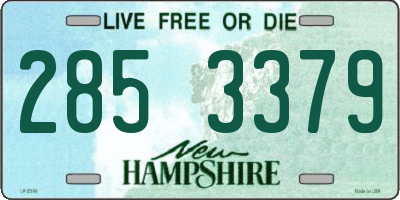NH license plate 2853379
