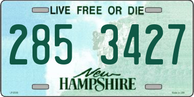 NH license plate 2853427
