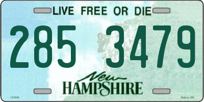 NH license plate 2853479