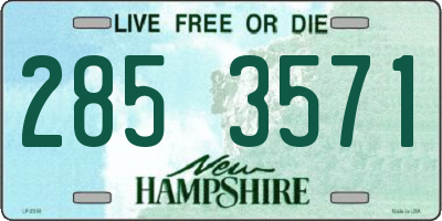 NH license plate 2853571
