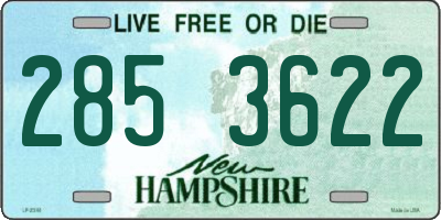 NH license plate 2853622