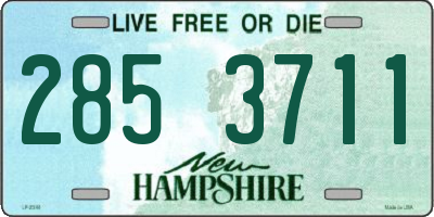 NH license plate 2853711