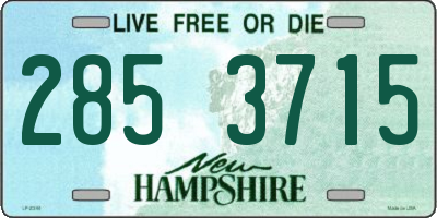 NH license plate 2853715