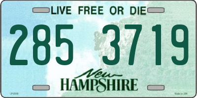 NH license plate 2853719