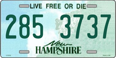 NH license plate 2853737