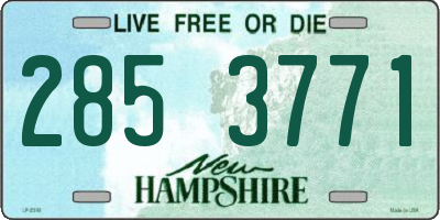 NH license plate 2853771
