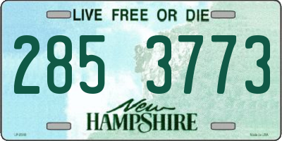 NH license plate 2853773
