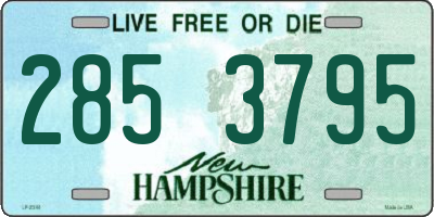 NH license plate 2853795