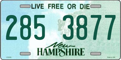 NH license plate 2853877