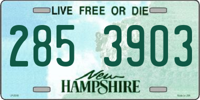 NH license plate 2853903