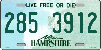 NH license plate 2853912