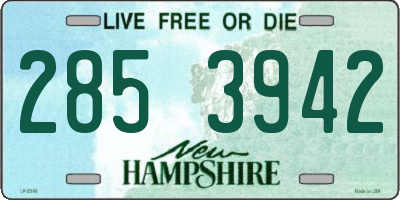 NH license plate 2853942