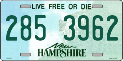 NH license plate 2853962
