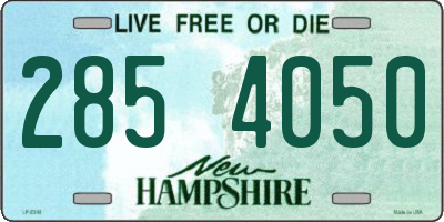 NH license plate 2854050