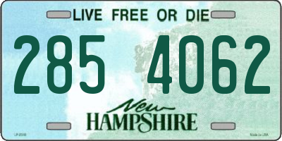 NH license plate 2854062