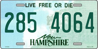 NH license plate 2854064