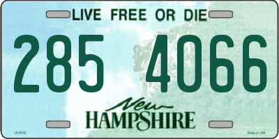 NH license plate 2854066
