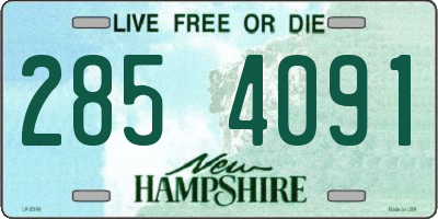 NH license plate 2854091