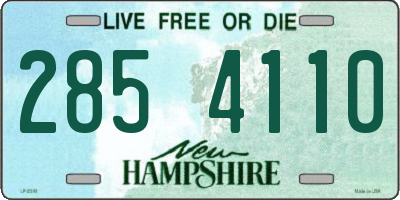 NH license plate 2854110