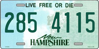 NH license plate 2854115