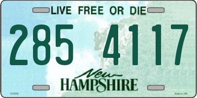 NH license plate 2854117