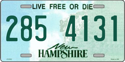 NH license plate 2854131