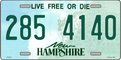 NH license plate 2854140