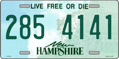 NH license plate 2854141