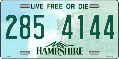 NH license plate 2854144