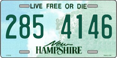 NH license plate 2854146