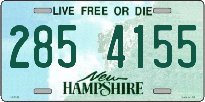 NH license plate 2854155