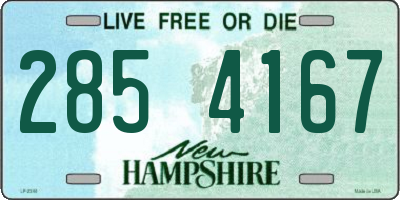NH license plate 2854167