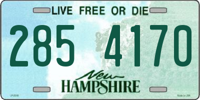 NH license plate 2854170