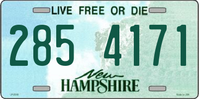 NH license plate 2854171