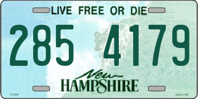 NH license plate 2854179