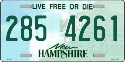 NH license plate 2854261